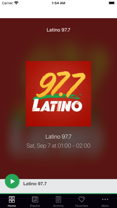 Latino 97.7 Screenshot