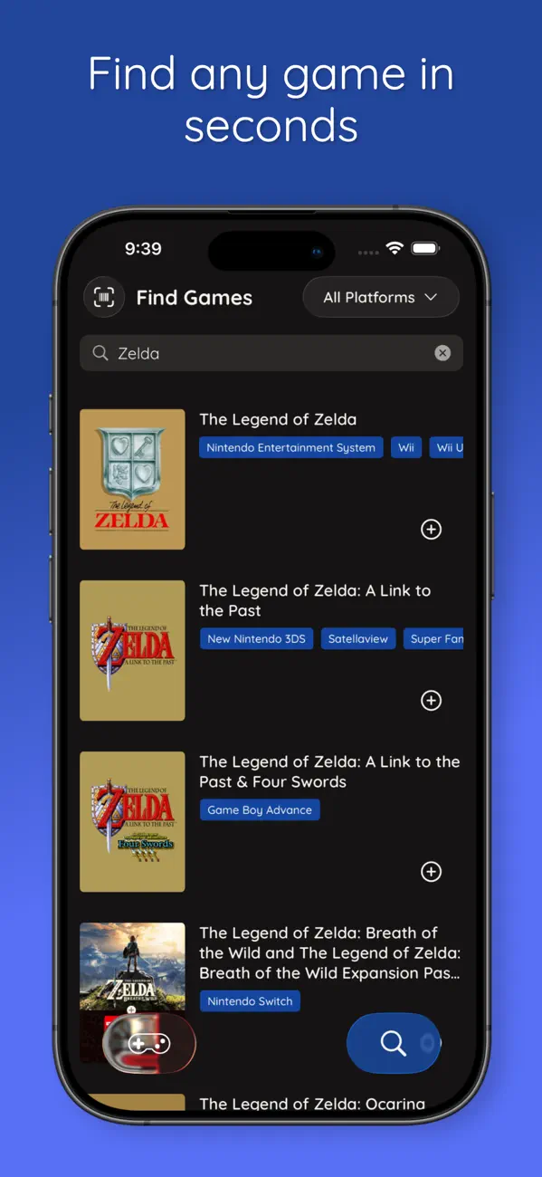 Screenshot #2 pour MyGames Database
