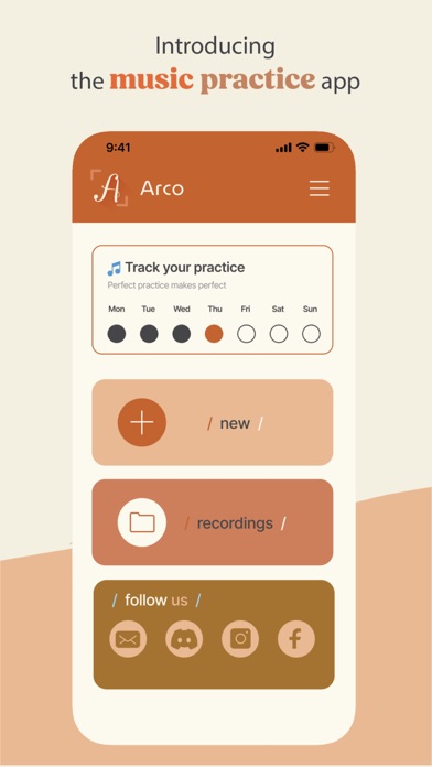 Screenshot #1 pour Arco - Music practice app