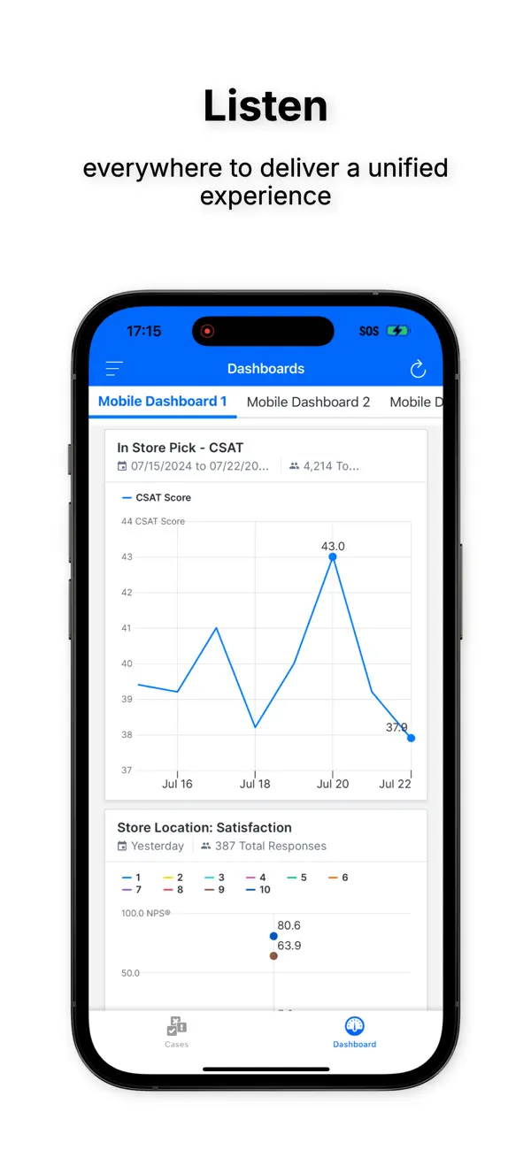 Screenshot #1 pour Experience Mobile
