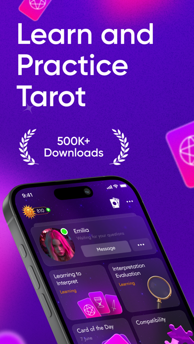 Tarot Cards Reading & Meanings Screenshot
