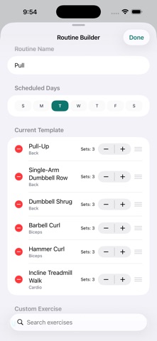 Stack - Gym Tracker screenshot