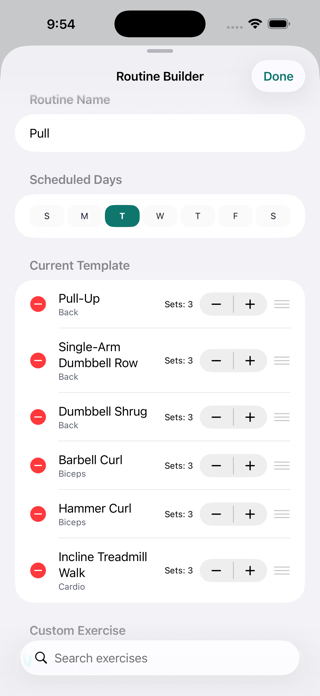Stack - Gym Tracker Screenshot 6 of 10