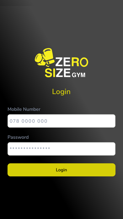 Zerosize - Workouts & Fitness Screenshot
