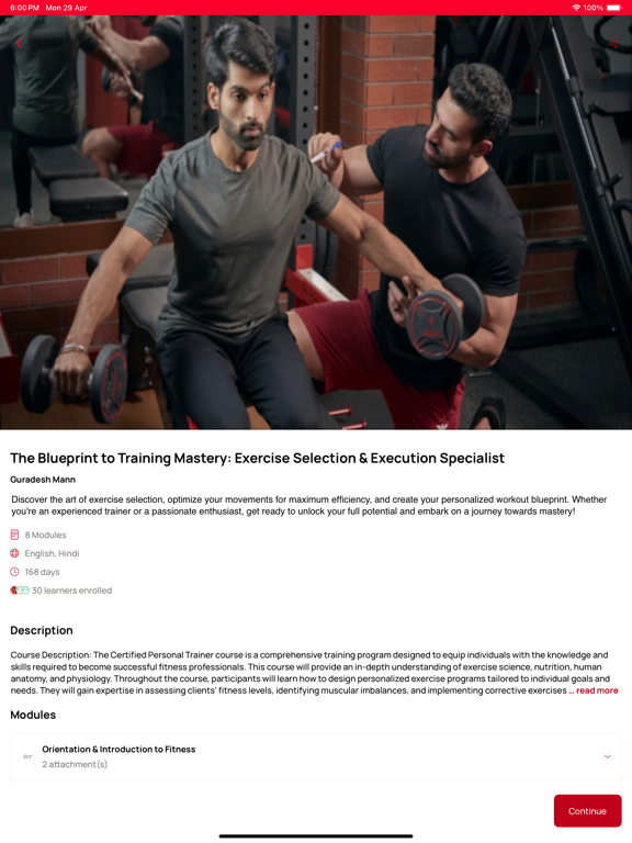 Screenshot #5 pour Guradesh Mann: Fitness Courses