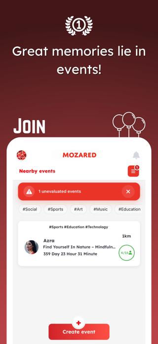 Mozared - Join,Create,Have Fun Screenshot 3 of 4