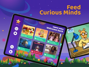 Curious World: Games for Kids iPad screenshot