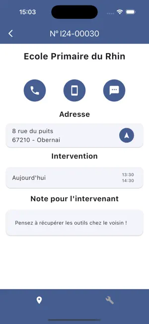 SetInUp - Interventions screenshot 2
