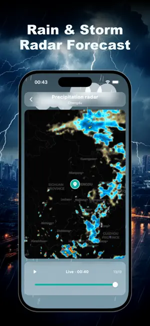Weather Wizard : Live Forecast iPhone screenshot 2