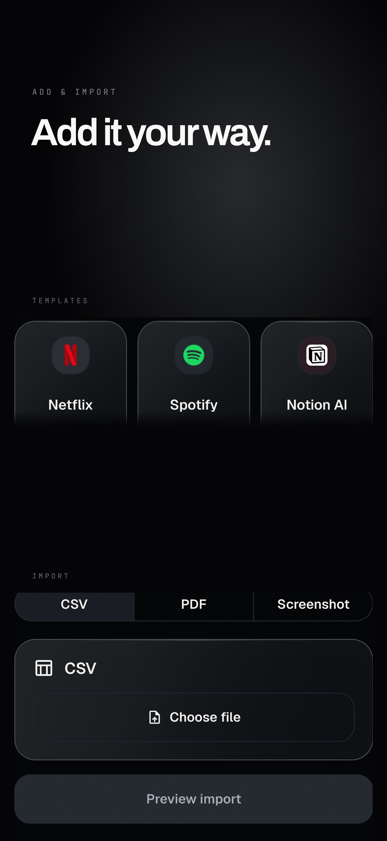 Screenshot 8 of Subtrack by Anotherlabs