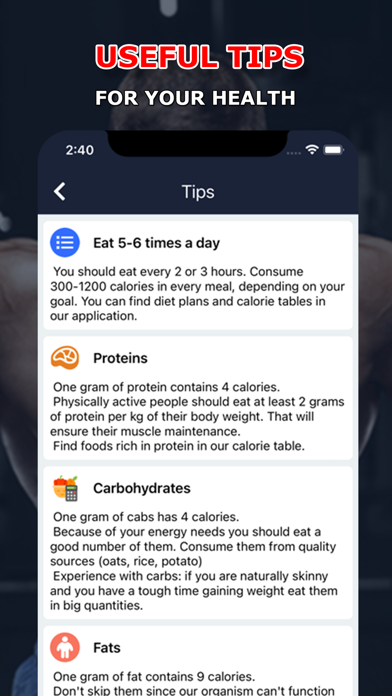 Gym Workout: Fitness Planner Screenshot
