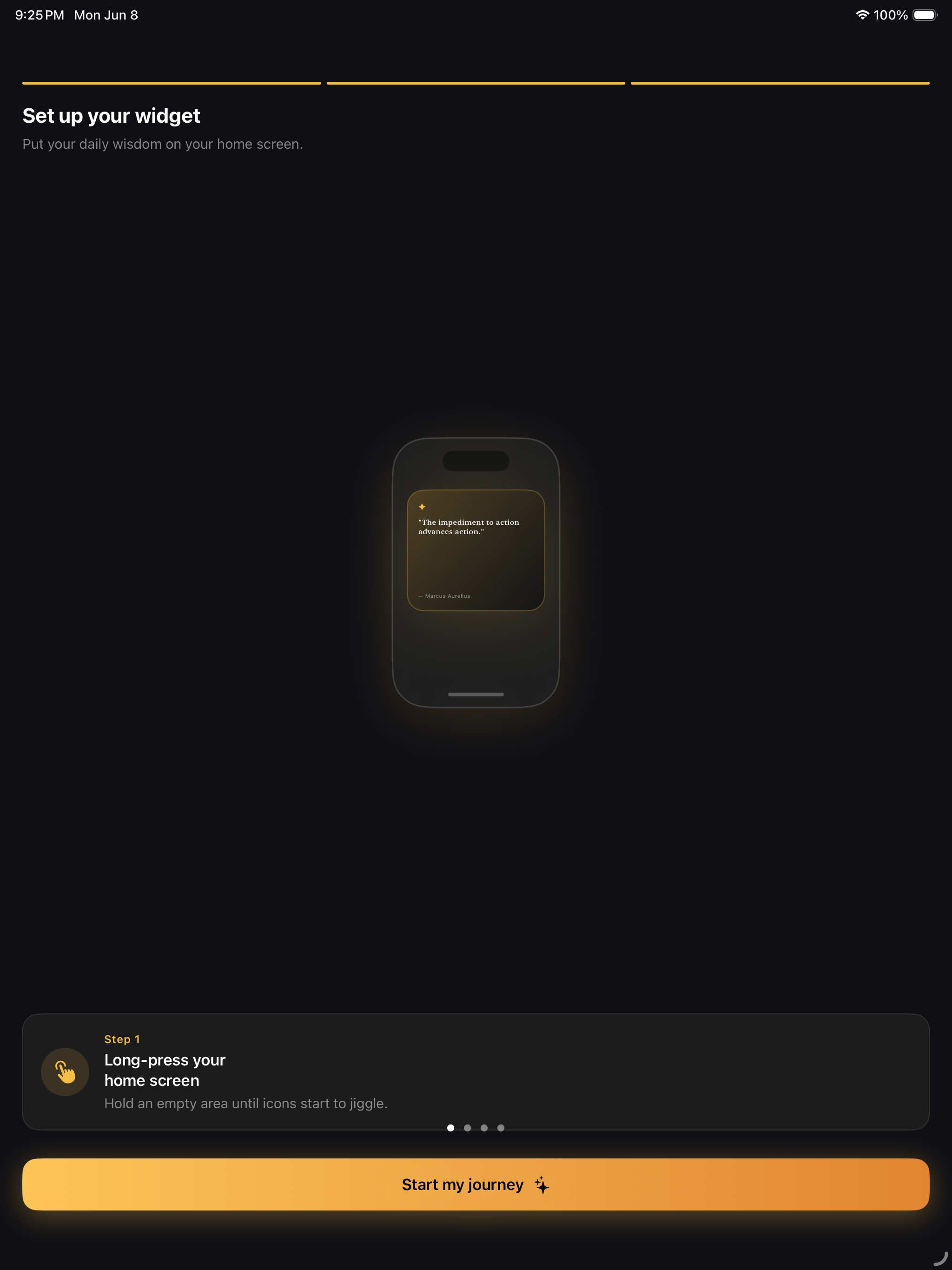 Aurum: Daily Stoic Wisdom screenshot 12