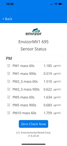 Envizor MV1 screenshot