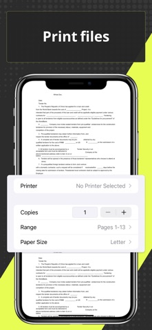 Super Print Pro+ : Wi-Fi Print Screenshot 5 of 5