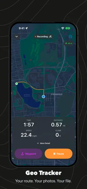 Geo Tracker: GPS Tracking screenshot 1