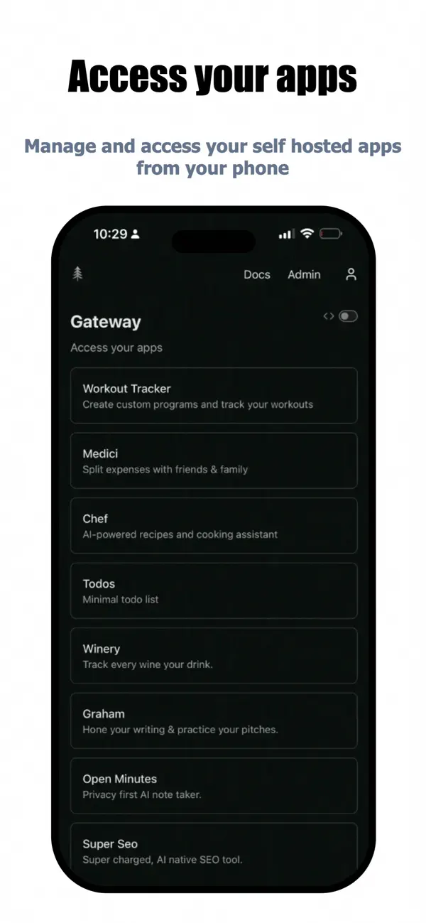 #1. Every App - Gateway (iOS) Ved: Benjamin Senescu