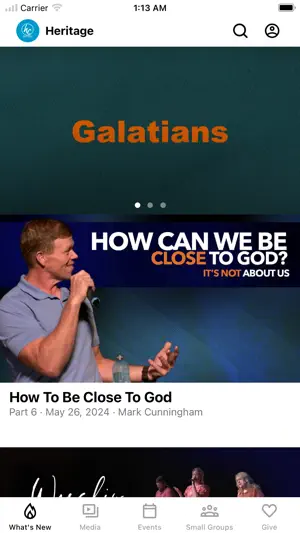 Heritage Church App screenshot 1