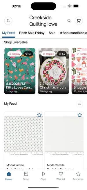 Creekside Quilting Iowa screenshot 2