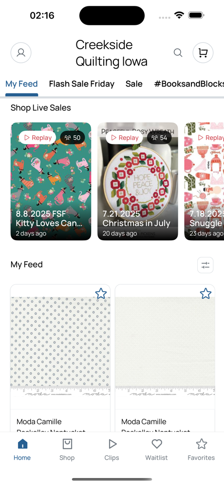 Creekside Quilting Iowa screenshot 2