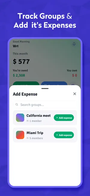 FareWeave: Split Expenses screenshot 4