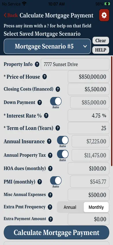 Mortgage Loan Calculator Pro screenshot 2
