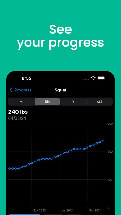 Lifting Tracker · SwoleMate Screenshot