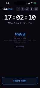 MoyiWave - Atomic Watch Sync screenshot