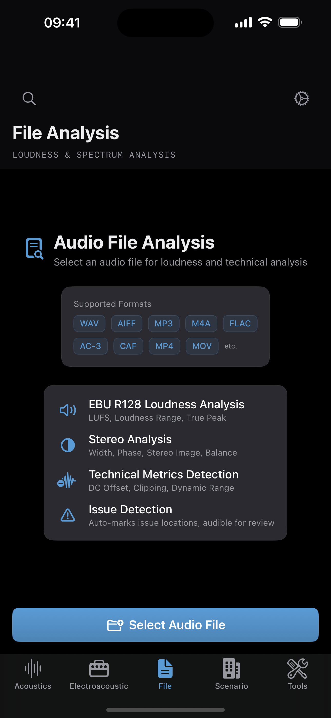 Soniclyze: SPL & RTA Meter screenshot 4