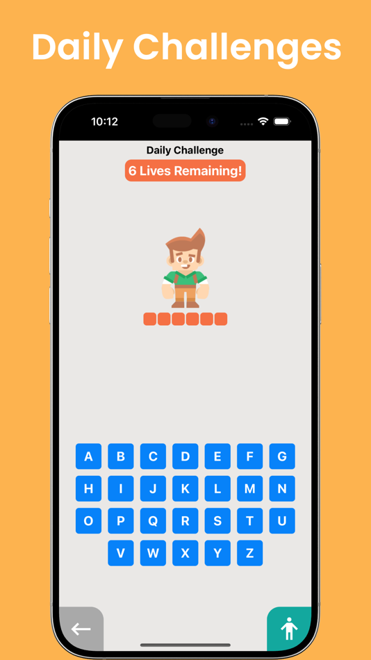 #3. Hangman! (iOS) By: DxT LLC