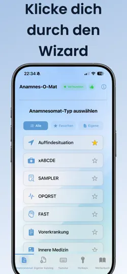 Screenshot von Anamnesomat auf dem iPhone 3