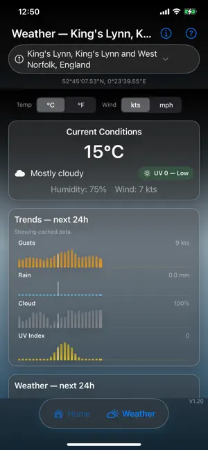 TideTimes&Weather screenshot 2