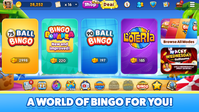GamePoint Bingo World of Bingo Screenshot