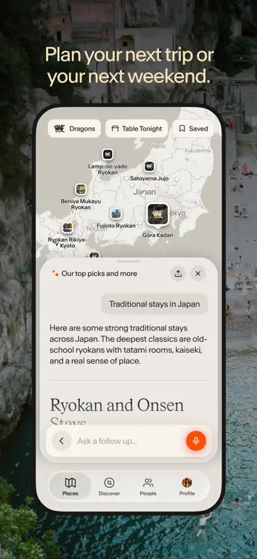 Places: Curated Travel Guide screenshot 1 of 8