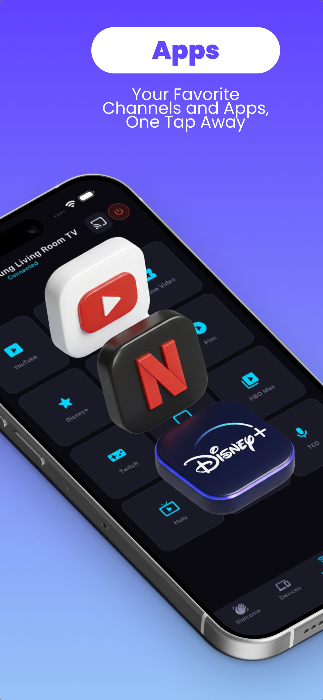 Universal TV Remote & Cast · screenshot 3