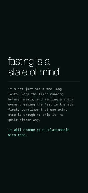NoFood — fasting timer screenshot 1