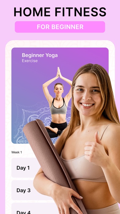 Home Yoga for Weight Loss Screenshot