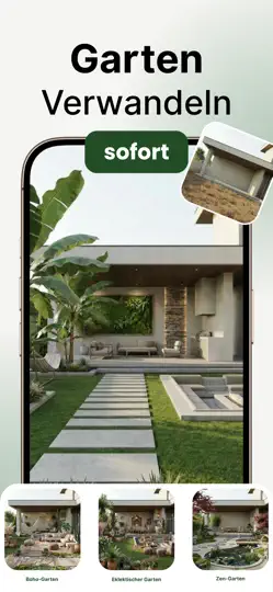 Screenshot von Garden AI: KI Garten Design auf dem iPhone 2