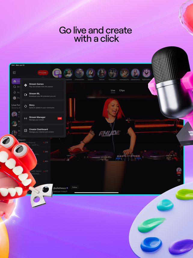 Twitch: Live Streaming Screenshot