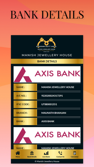 Manish Jewellery House Screenshot