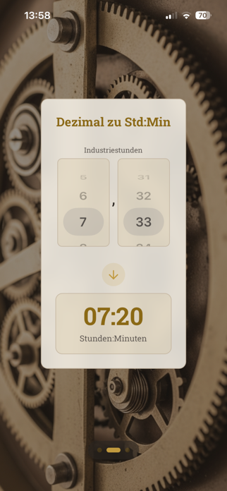 Arbeitszeitenrechner Screenshot 2 of 4