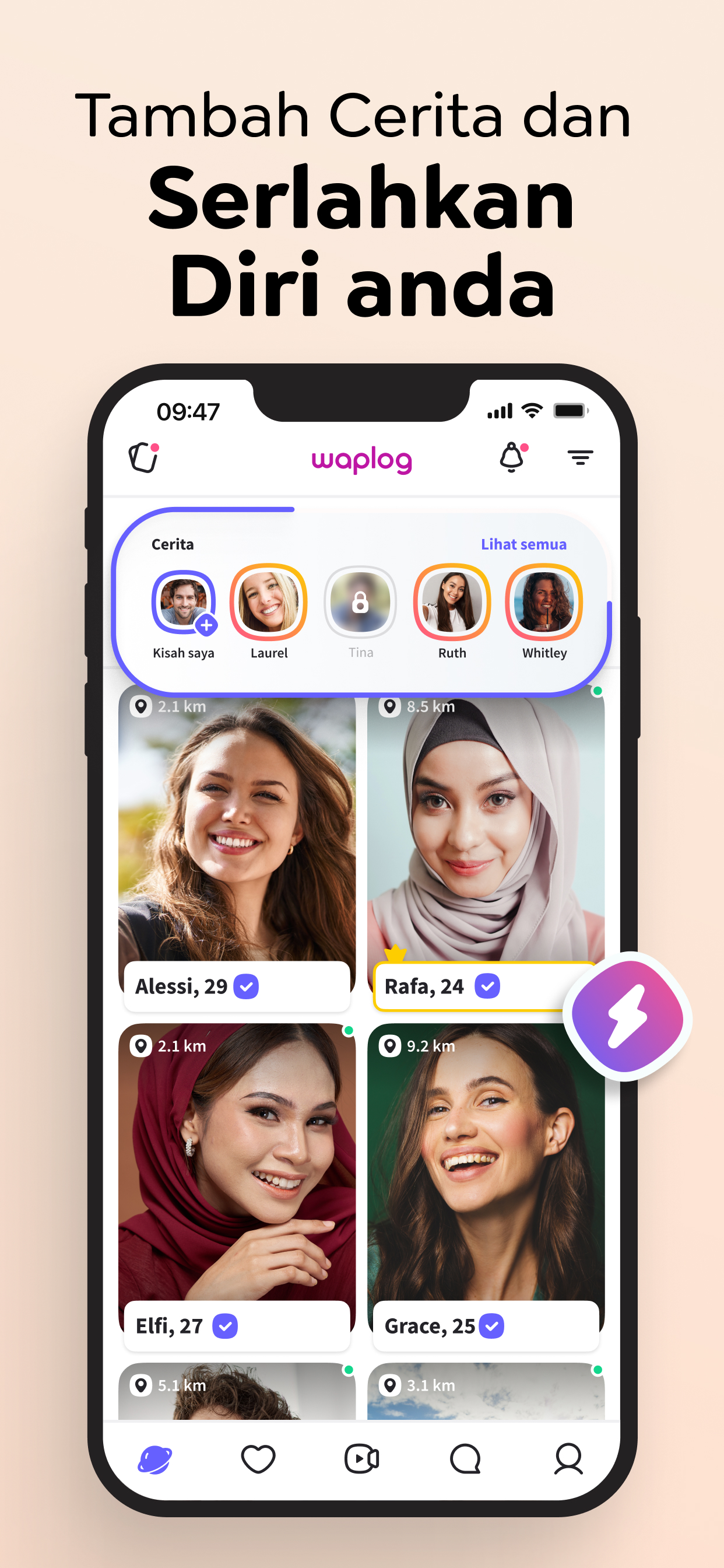 Waplog: Dating app. Chat. Meet