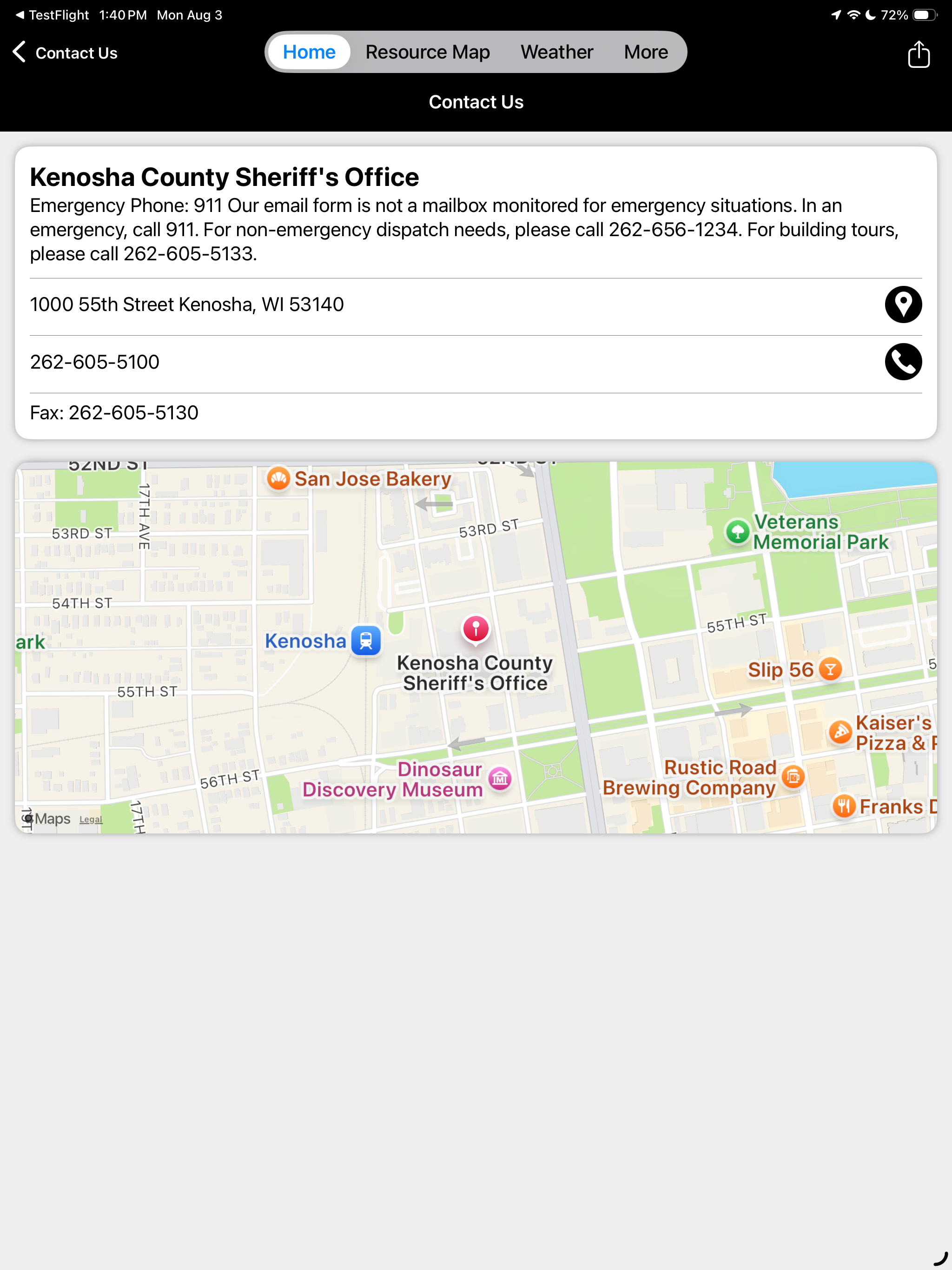 Kenosha County Sheriff WI screenshot 5