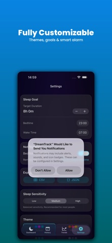 DreamTrack - Sleep Tracking Screenshot 5 of 5