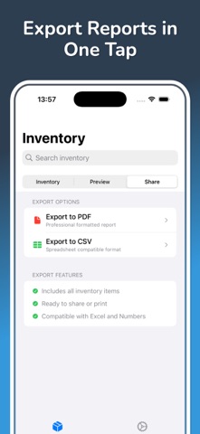Inventory: Product Tracker App Screenshot 3 of 3
