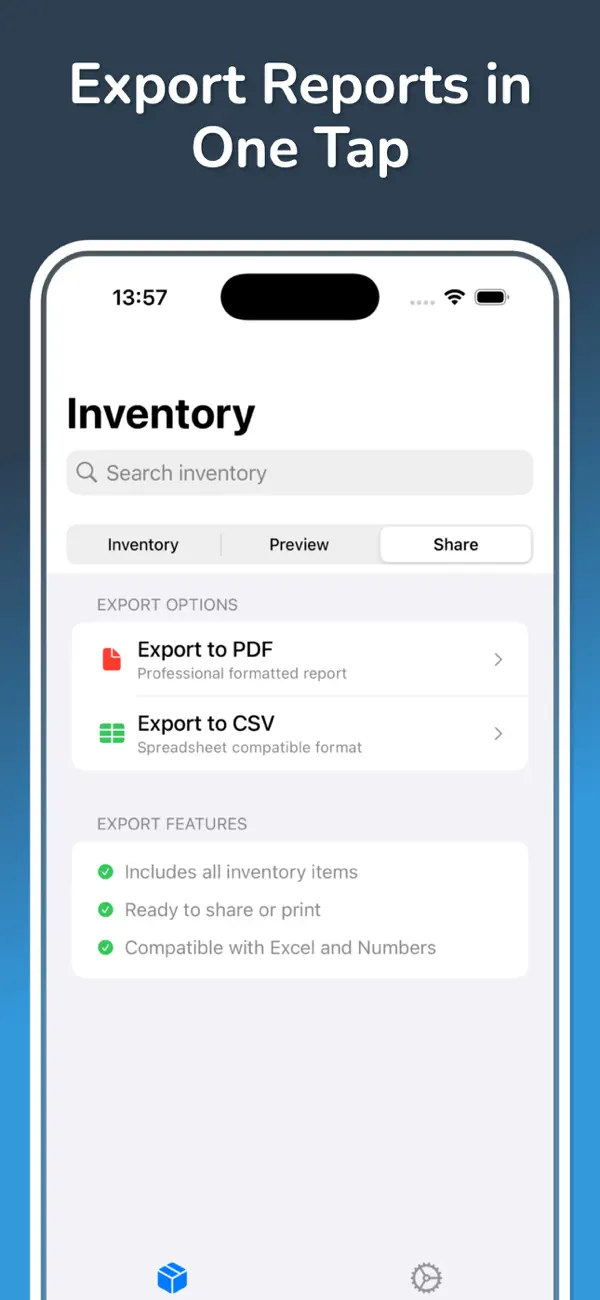 Screenshot #3 pour Inventory: Product Tracker App