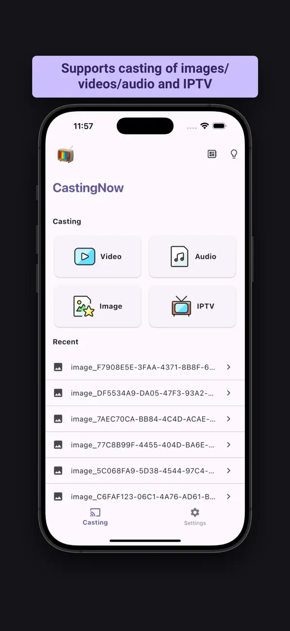 #1. CastingNow (iOS) Ved: Inla Mobile Technology Co., Limited
