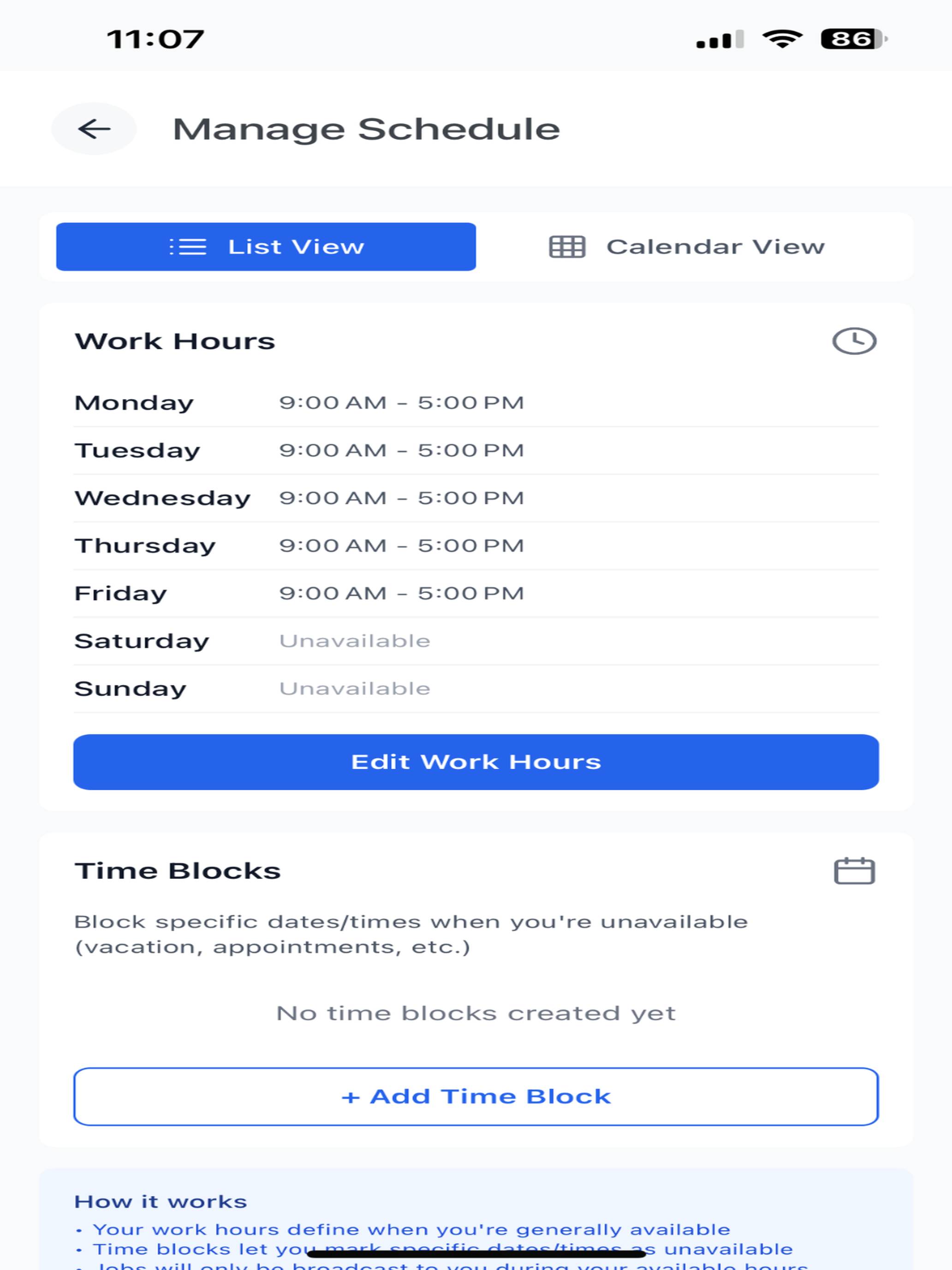 Handlr Service Provider