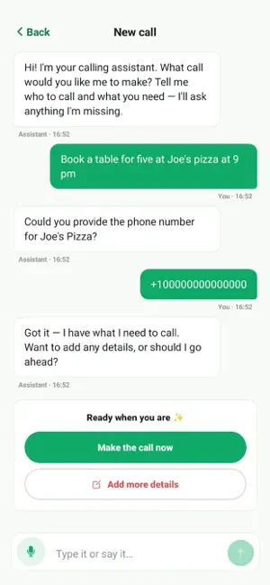 Make My Call screenshot 4