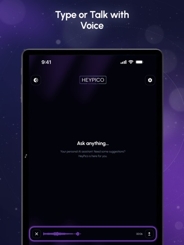 Heypico AI: Personal Assistant iPad screenshot