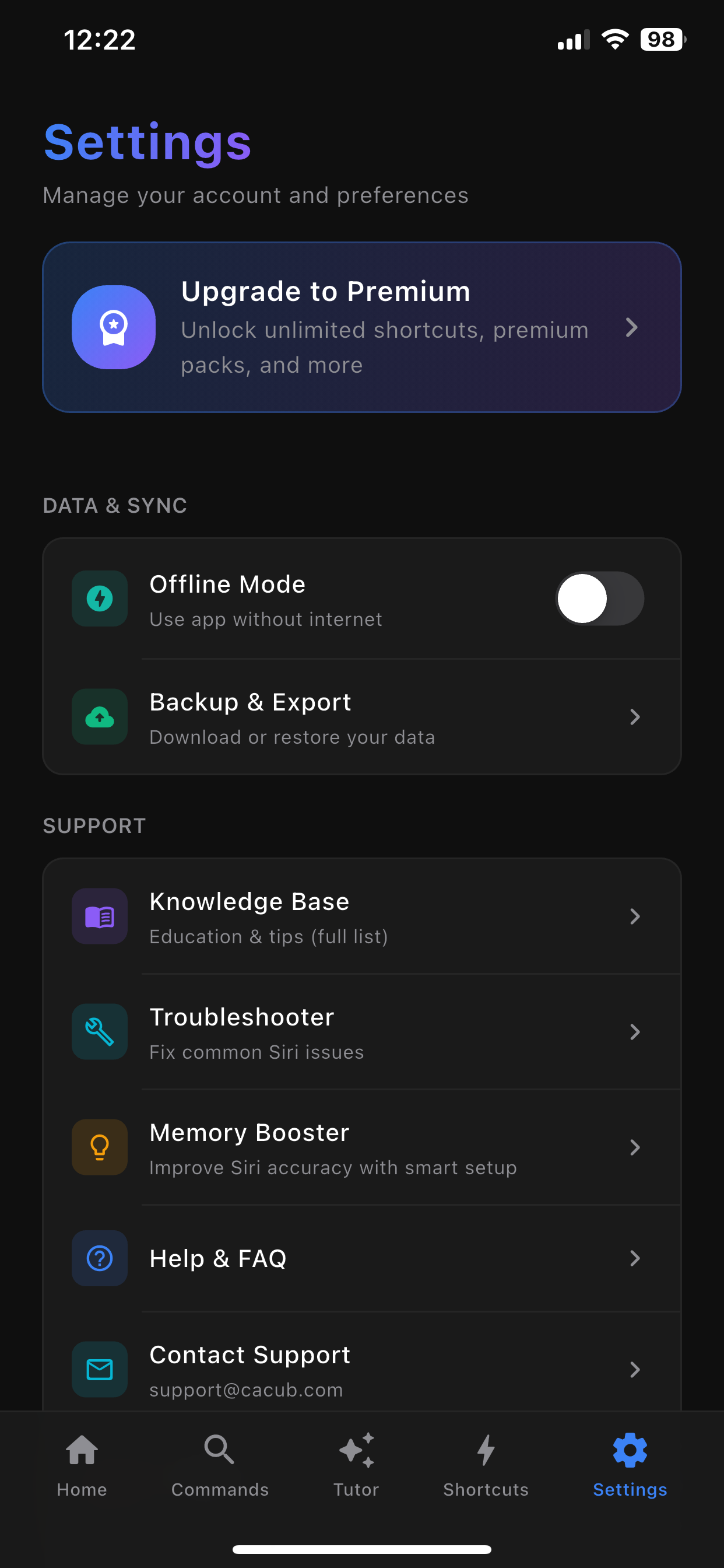 App For Siri Commands Tips screenshot 5
